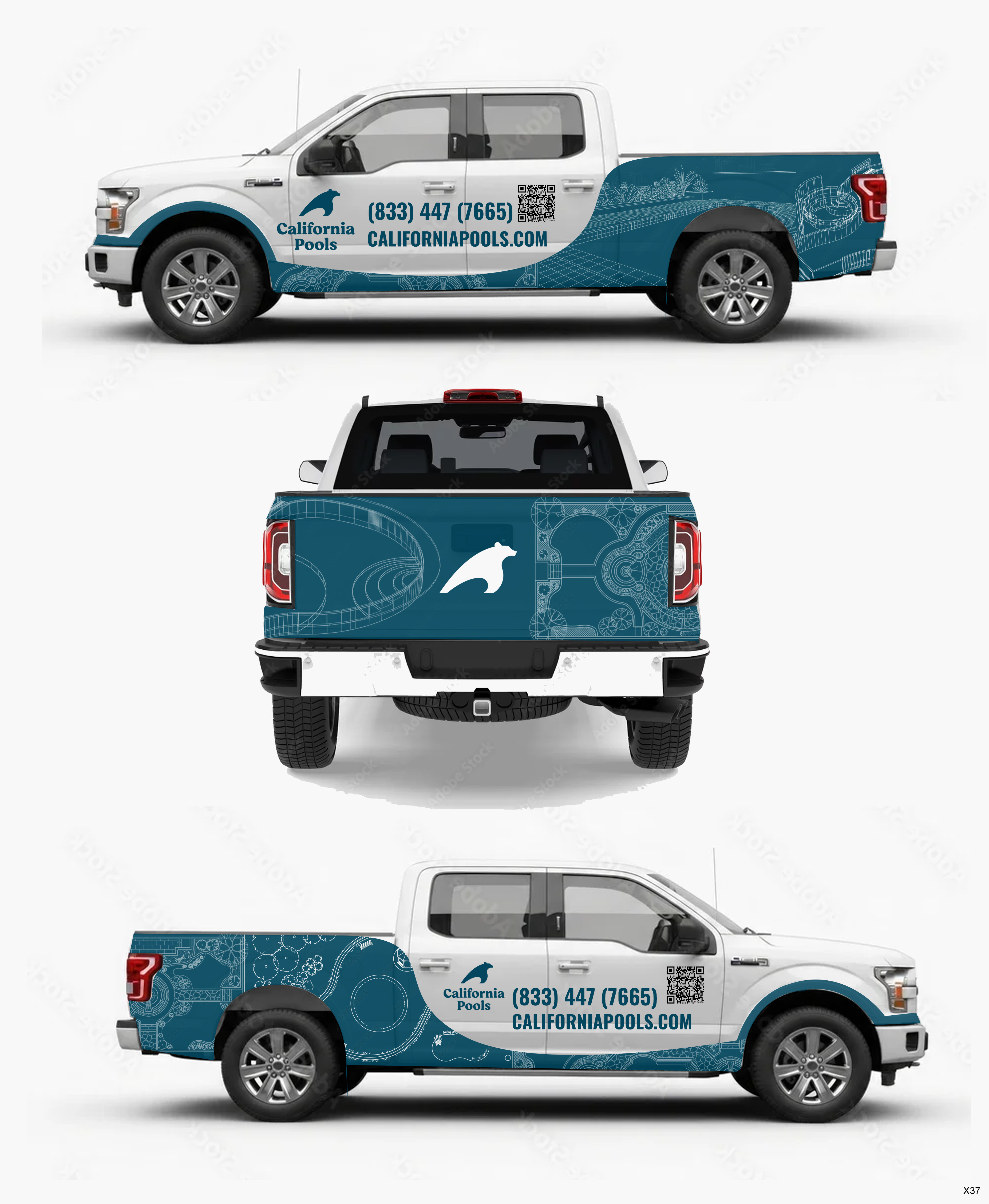 Car Wrap Design by pb for California Pools | Design #37795934