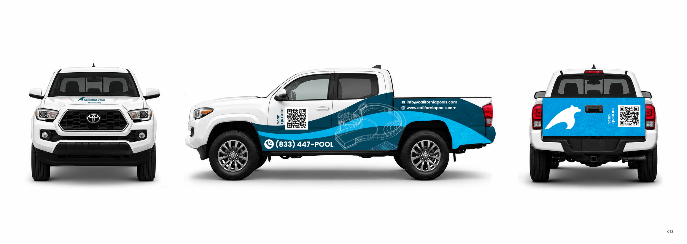 Car Wrap Design by pb for California Pools | Design #37799203