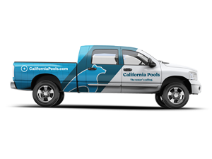 Car Wrap Design by mmmarif1982 for California Pools | Design: #37797048