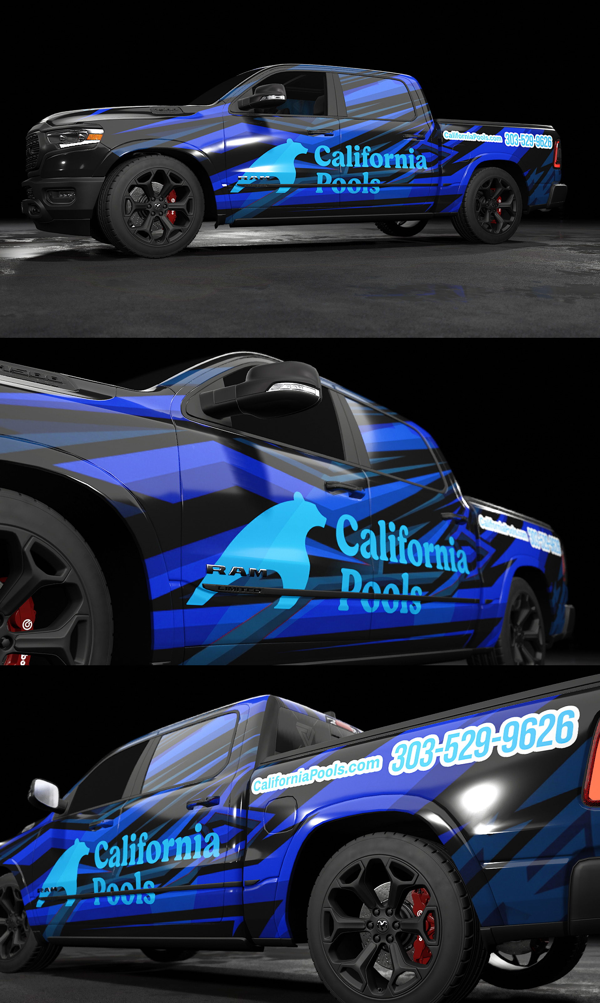 Car Wrap Design by AppGeek for California Pools | Design #37800857
