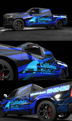 Car Wrap Design by AppGeek for California Pools | Design: #37800857