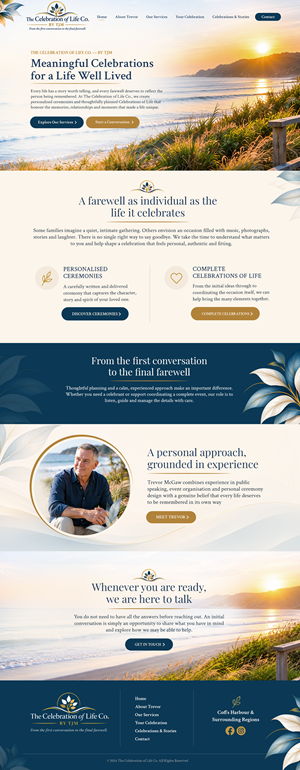 Web Design by Blue Sparrow for this project | Design: #37800122