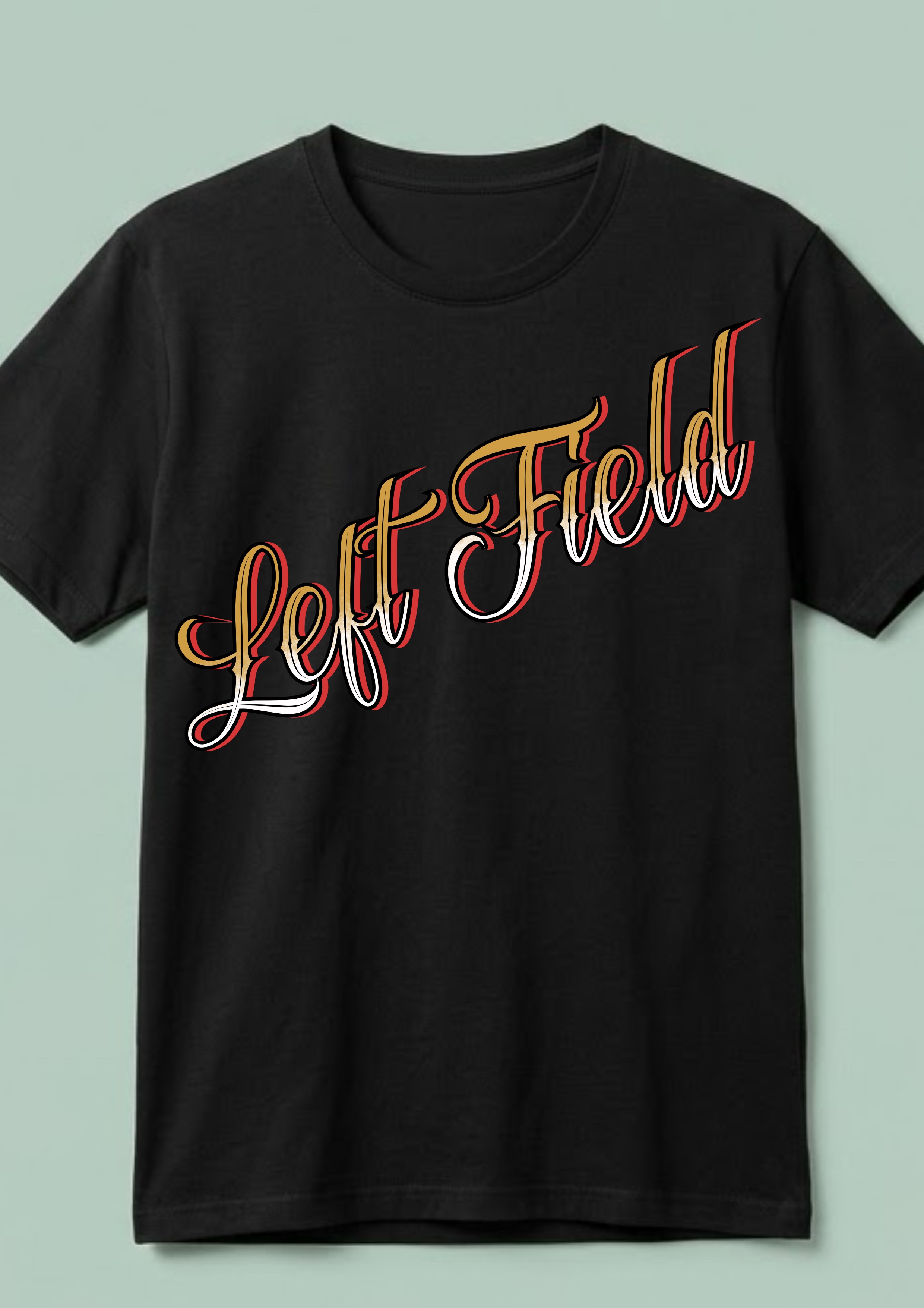 T-shirt Design by Omelas for Think Left Field | Design #37801850