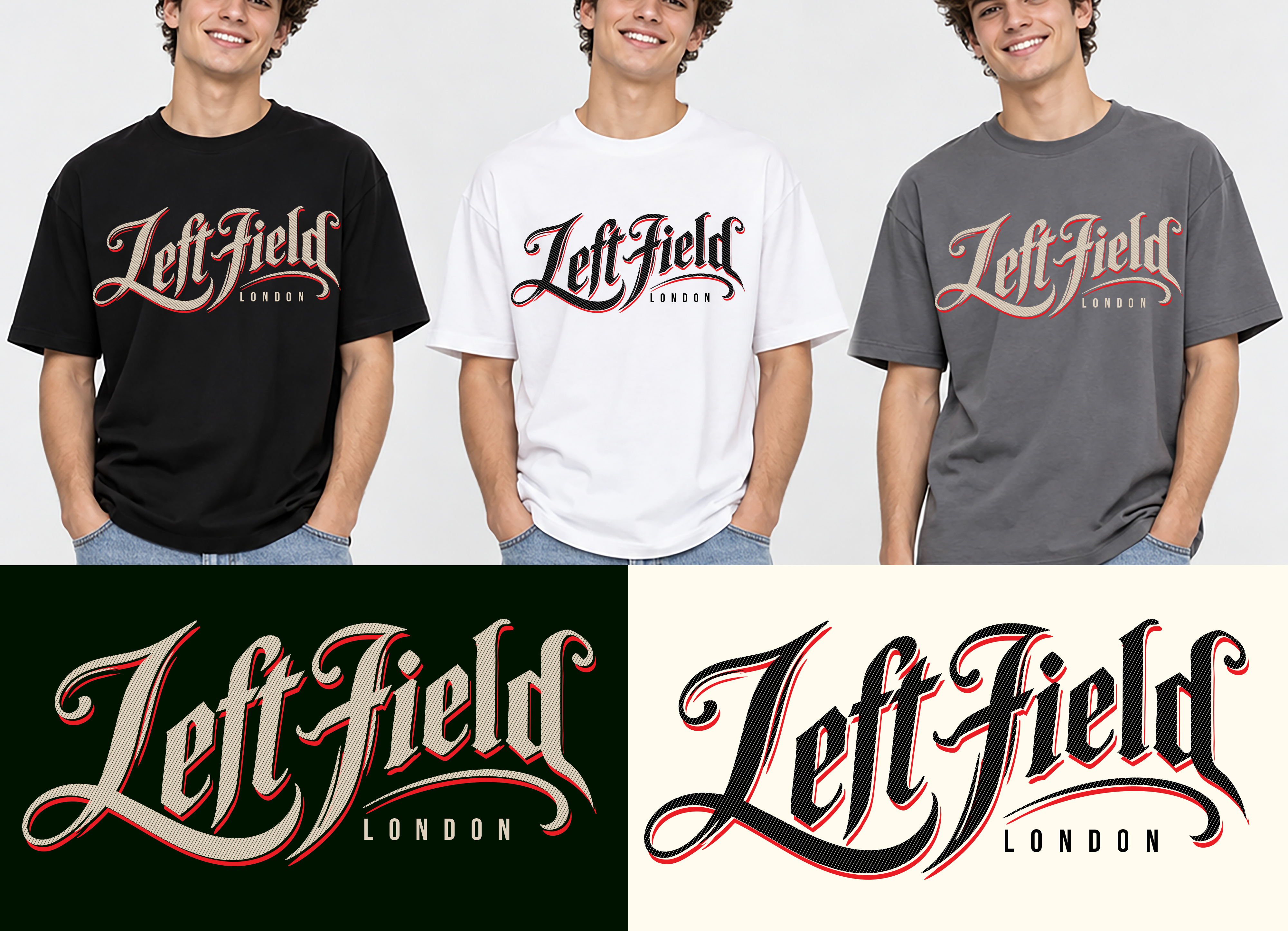 T-shirt Design by Alif think for Think Left Field | Design #37804814