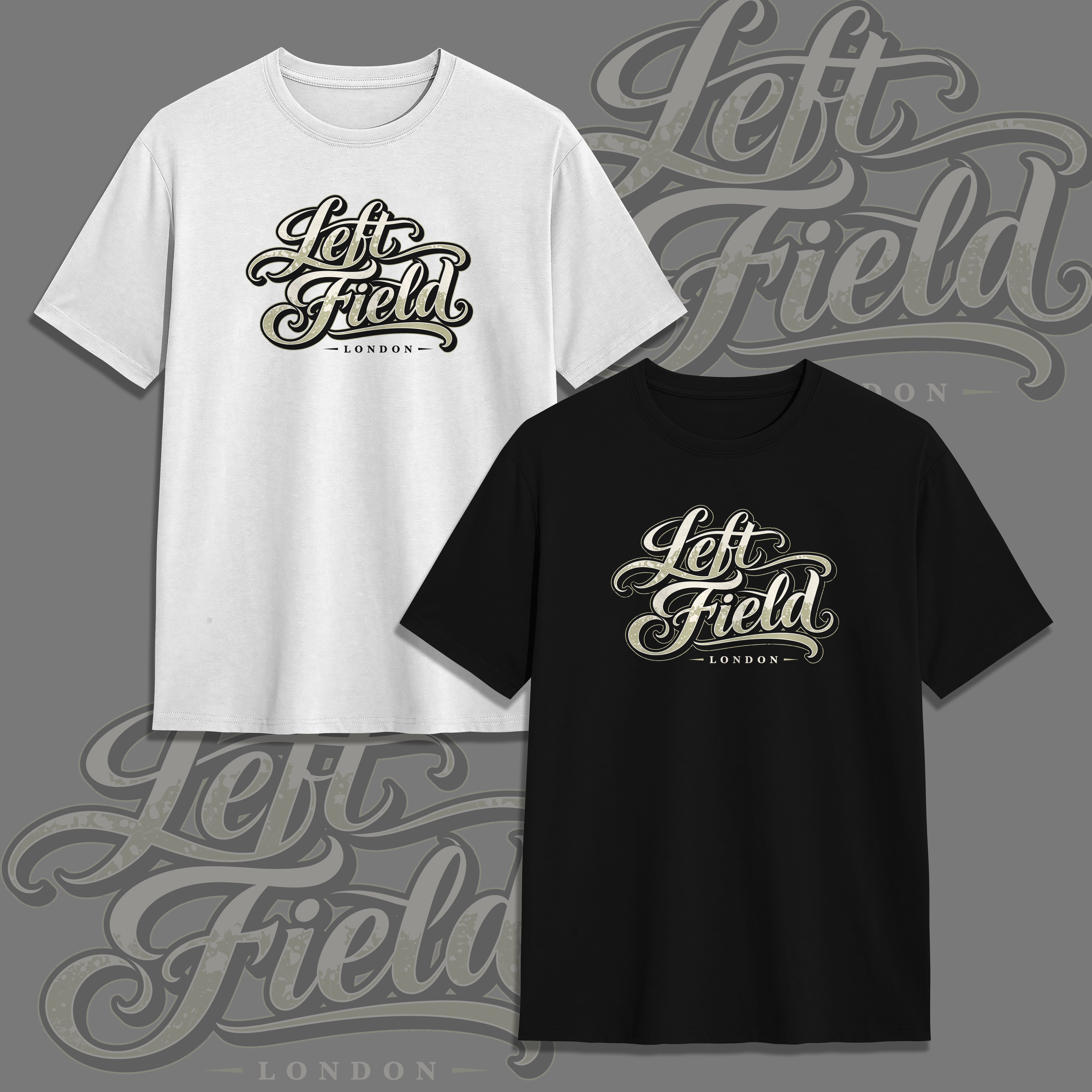 T-shirt Design by V FOUR DESIGN for Think Left Field | Design #37803205