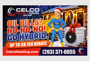 Billboard Design by Aurora:) for Celco Heating and AC | Design: #37818981