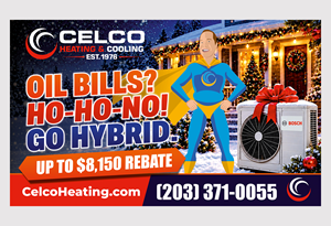 Billboard Design by Aurora:) for Celco Heating and AC | Design: #37818983