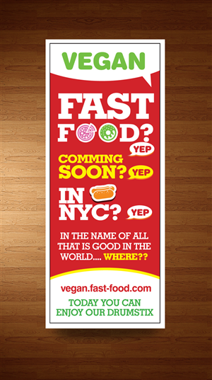 ad for food show brochure | Advertisement Design by rkailas