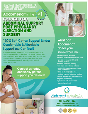 Advertisement Design by brenriddle.com for Abdomend in Australia | Design #3179083