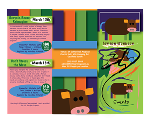 Broschüren-Design von Tracy für How Now Brown Cow | Design: #3139519