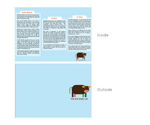 Brochure Design by dewald.human for How Now Brown Cow | Design #3136241