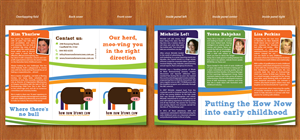 Broschüren-Design von Ekanite für How Now Brown Cow | Design: #3180562