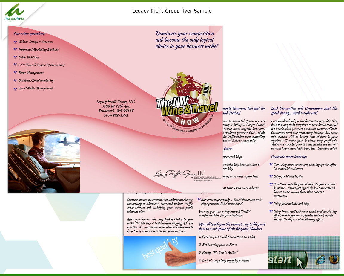 Brochure Design by AditiArts for this project | Design #3135458