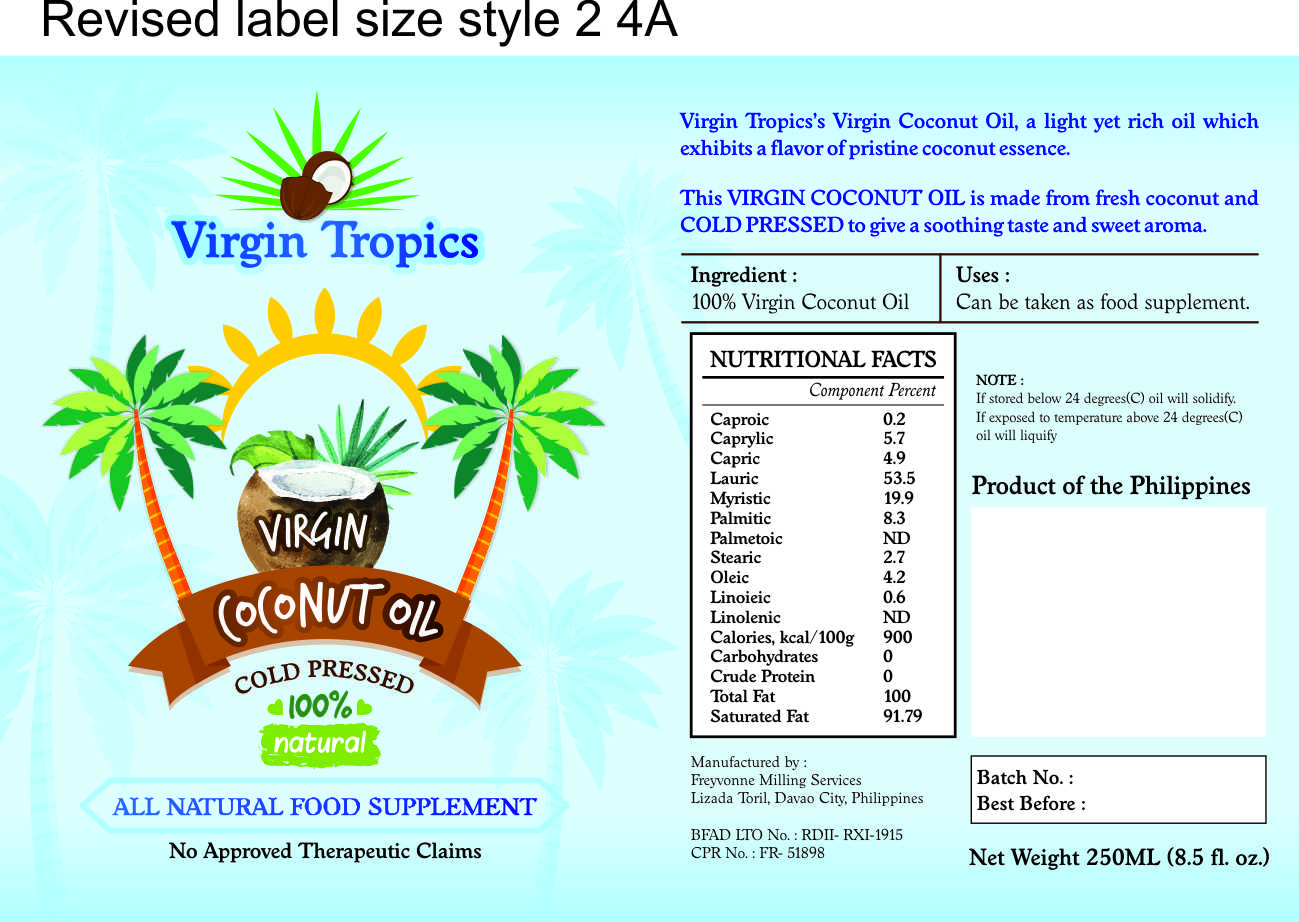 Label Design by thisisit for Freyvonne Milling Services | Design #21239293