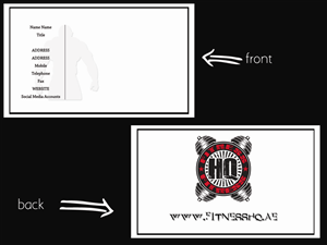 Business Card Design by blacksri