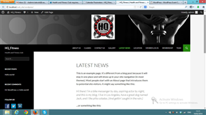 Wordpress Design by Vladimir for this project | Design #3141988