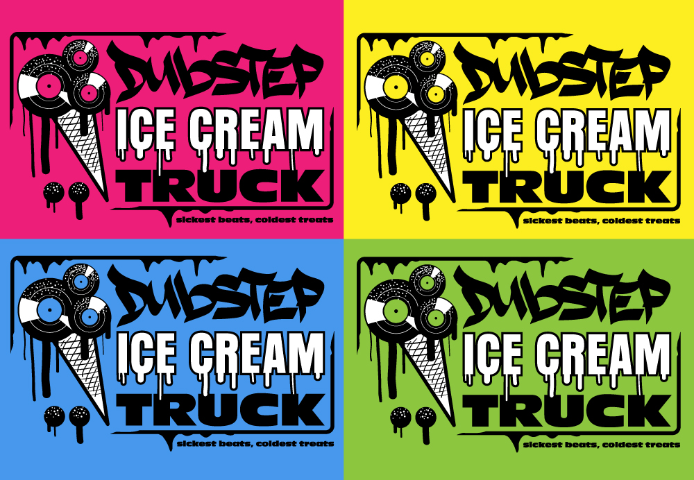 112 Playful Modern Logo Designs for Dubstep Ice Cream Truck, optional Sickest Beats, Coldest