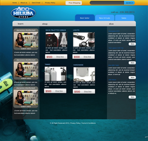 Web Design by pb for this project | Design: #764626