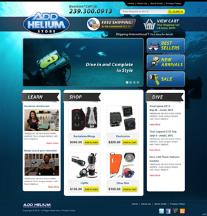 Web Design by pb for this project | Design: #770512