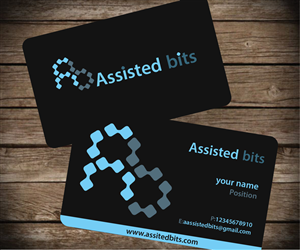Logo- und Visitenkarten-Design von Aaaron für Assisted Bits | Design: #3147817