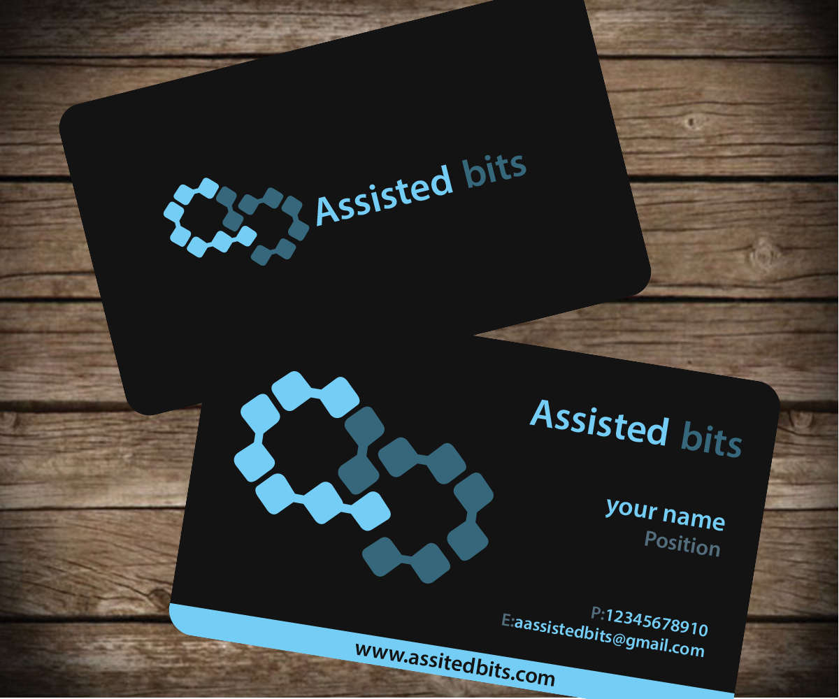 Logo- und Visitenkarten-Design von Aaaron für Assisted Bits | Design: #3147880