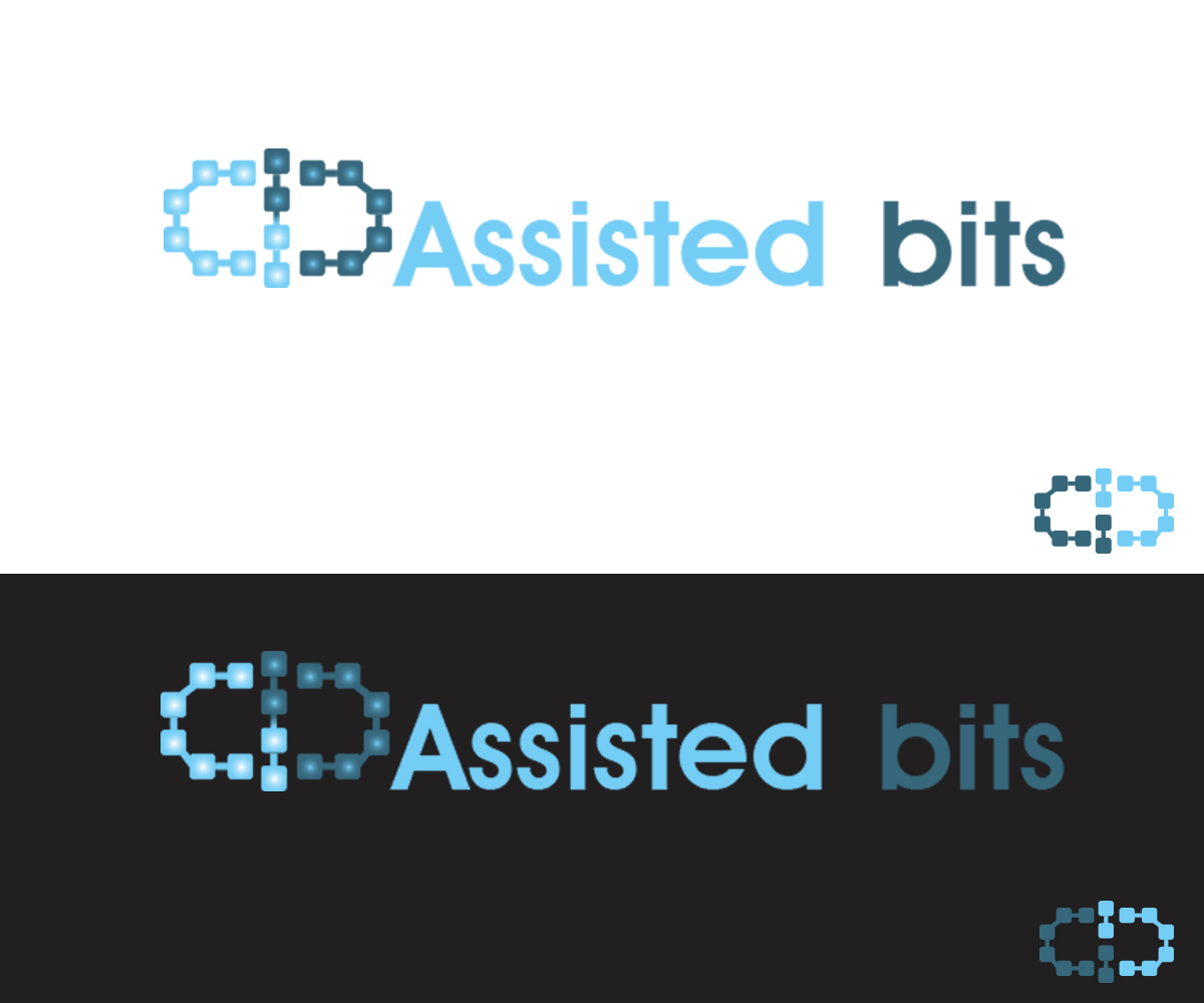 Logo- und Visitenkarten-Design von Aaaron für Assisted Bits | Design #3158278