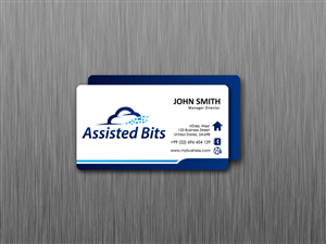 Logo- und Visitenkarten-Design von B.Tibéri für Assisted Bits | Design: #3151423