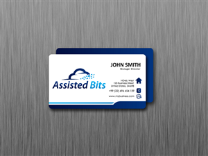 Logo- und Visitenkarten-Design von B.Tibéri für Assisted Bits | Design: #3151427