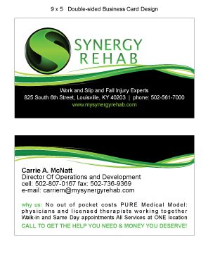 Business Card Design by homegraphic