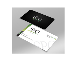 SPG Associates Business Card | Visitenkarten-Design von Harshan