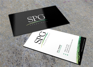 SPG Associates Business Card | Visitenkarten-Design von Eggo May P