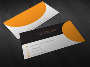 Business Card Design by alexUS25
