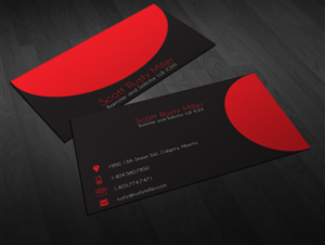 Business Card Design by alexUS25