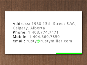 Business Card Design by NavriDesign for this project | Design: #3167583