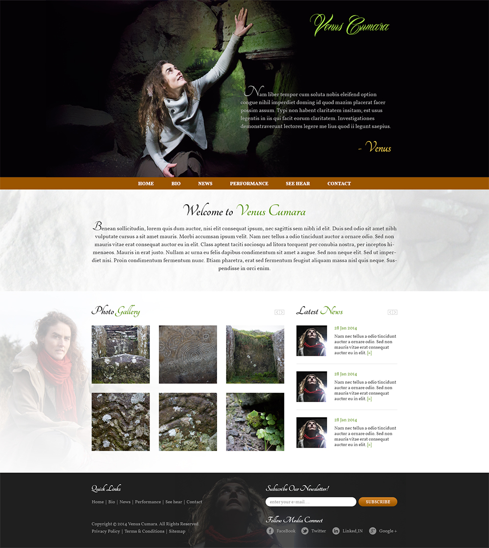 Wordpress Design by Mayank Patel for this project | Design #3182889
