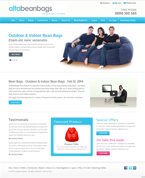 Web Design by pb for this project | Design: #3131235