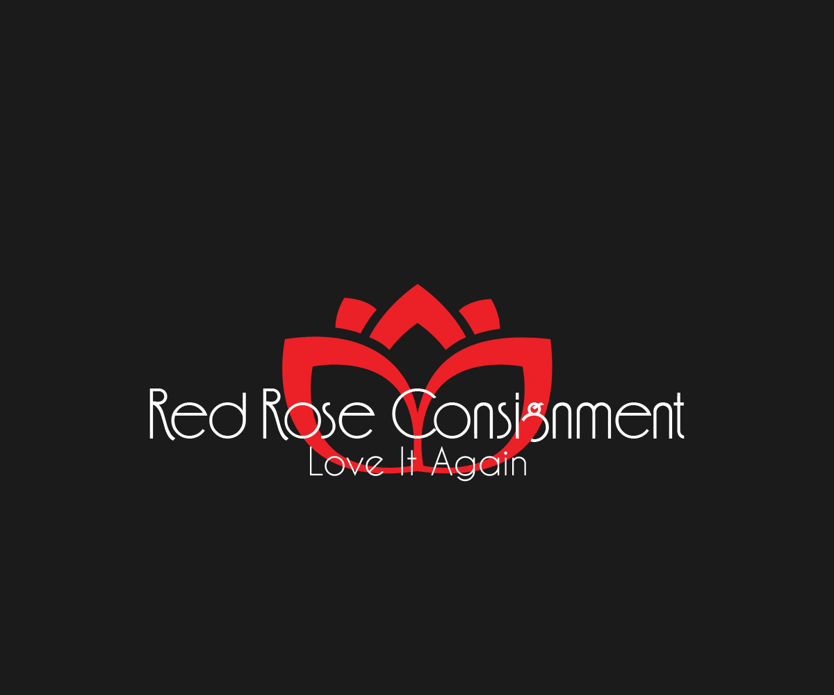 Logo Design by Shank for Red Rose Consignment | Design #3184981