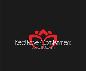 Logo Design by Shank for Red Rose Consignment | Design: #3184981