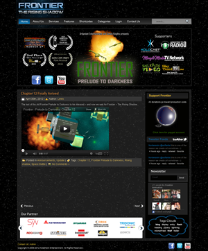 Wordpress Design by Best Design Hub for Frontier Animation Studios LTD | Design: #767742
