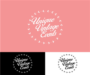 Logo Design by owliedesign for Unique Vintage Events | Design #3134503
