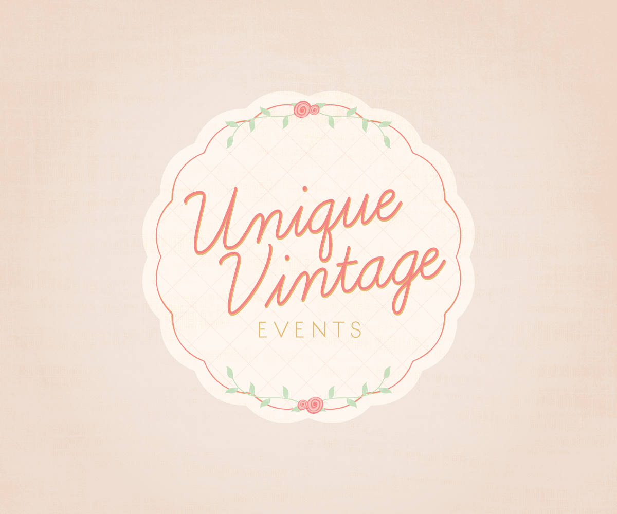 Logo Design by The Pixel Fox for Unique Vintage Events | Design #3168522