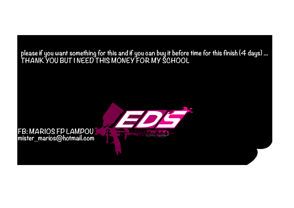 Design Graphique par marios  pour E.D.S Spray Painting | Design #3137483