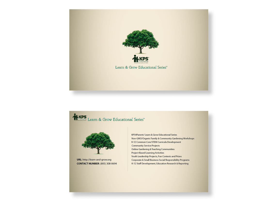 Business Card Design by Meor-AM for KPS4Parents, Inc. | Design #3195901