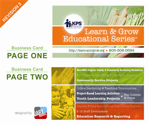 Business Card Design by Gary Lee Norris for KPS4Parents, Inc. | Design: #3193941