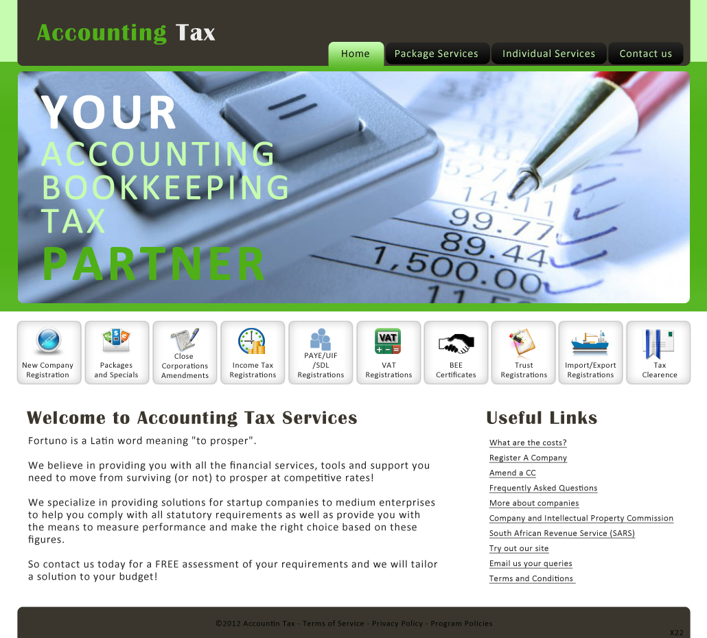 Web Design by pb for this project | Design #788068