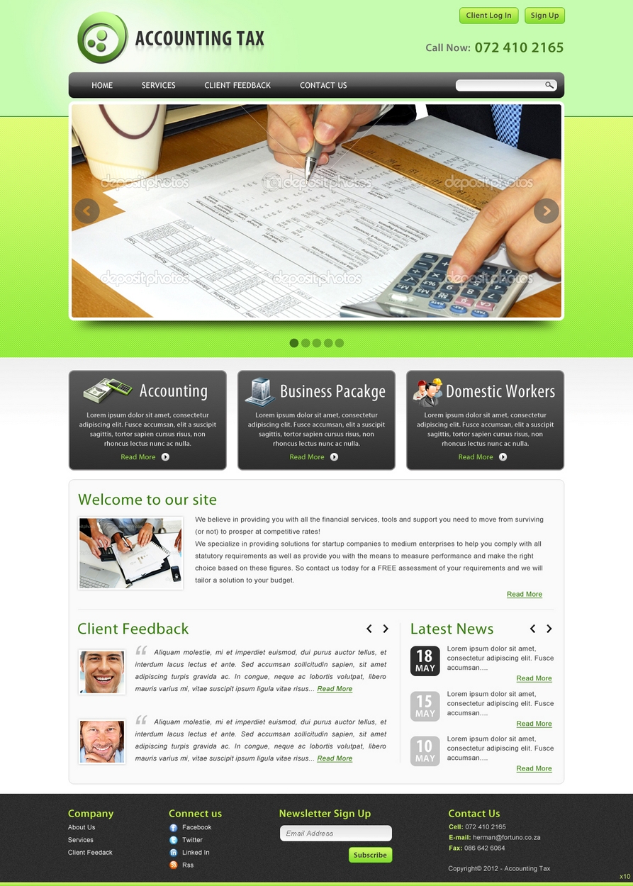 Web Design by pb for this project | Design #790002