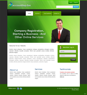 Diseño Web por pb para este proyecto | Diseño: #800806