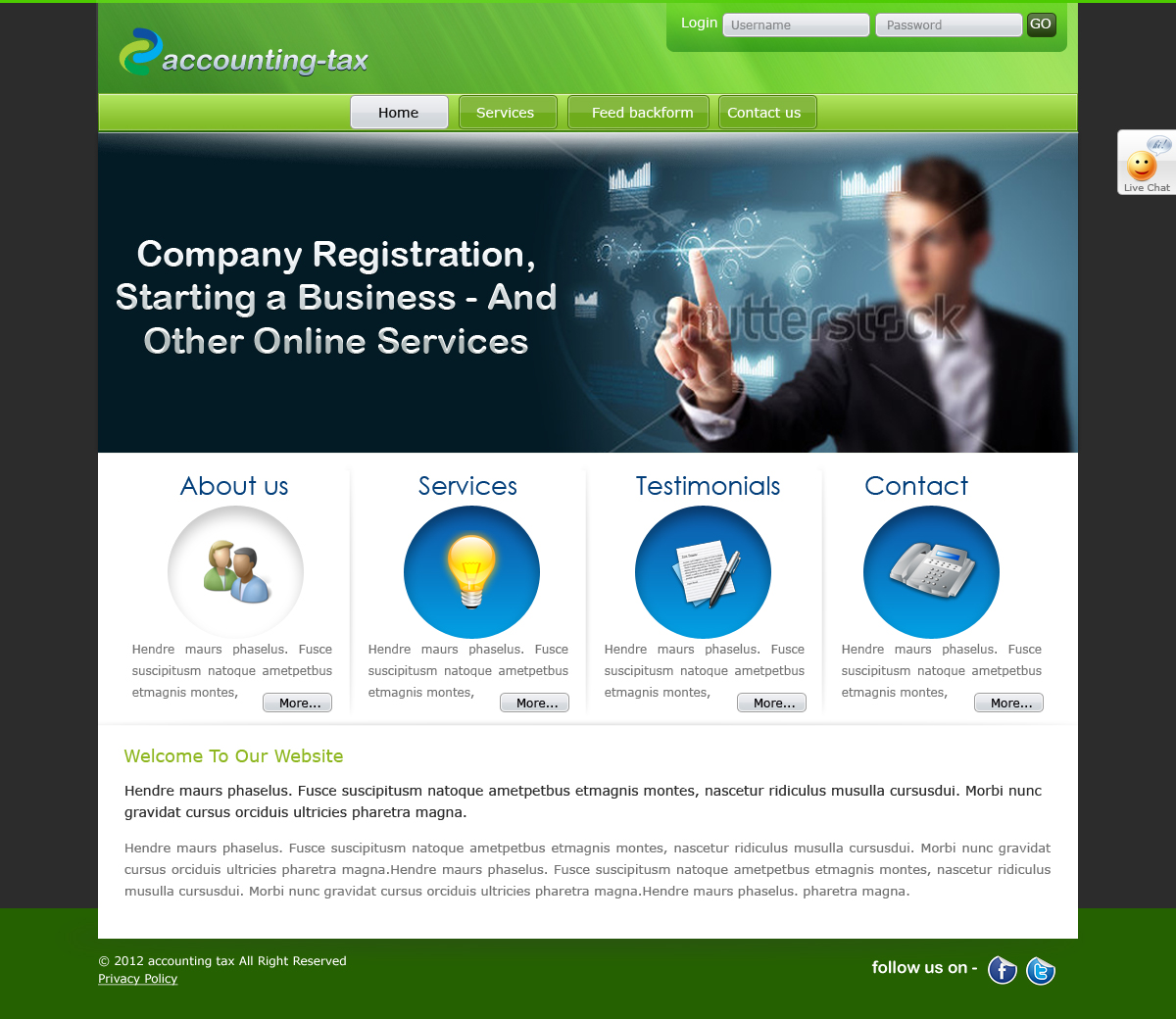 Diseño Web por pb para este proyecto | Diseño #809417