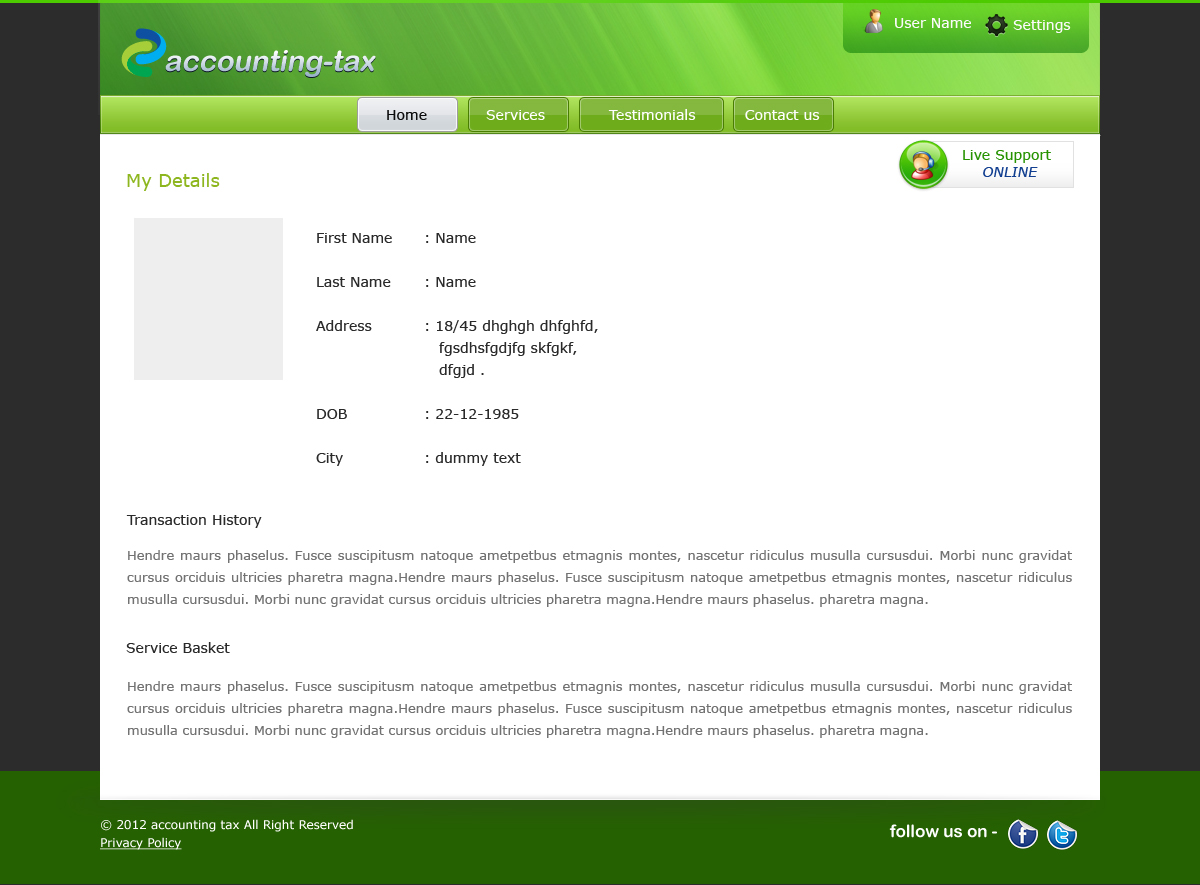 Web Design by pb for this project | Design #821448