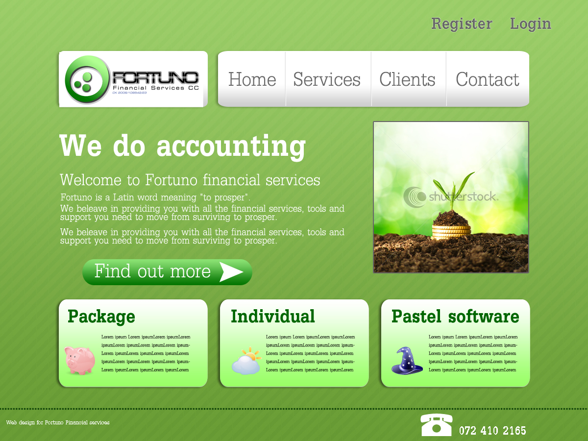 Web Design by laurage for this project | Design #814414